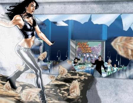 File:Sparrow makes a earthen escape bridge.jpg