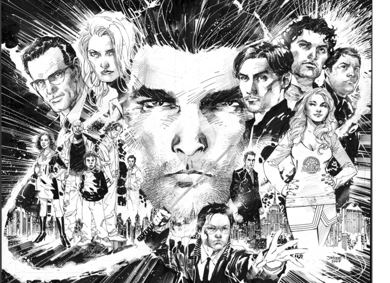 File:Graphic novel collection cover by jim lee, bnw. jpg.jpg