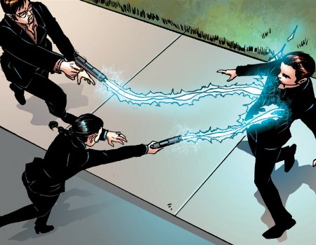 File:Gael and Bianca tase Sylar.jpg