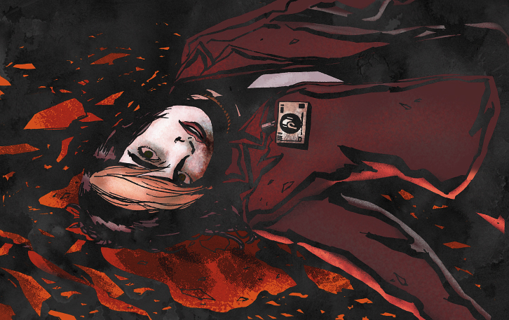 the painting of her death