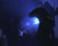 Peter hits some guy he could barely see with lightning. Glad it some thug and not a kid.