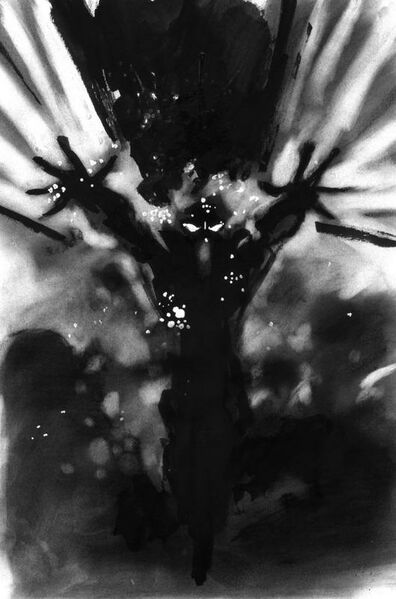 File:Painting burning man bnw.JPG