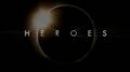 The eclipse is part of the Heroes logo.