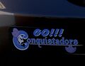 ...has a Conquistadors sticker.