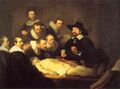 ...Rembrandt's The Anatomy Lesson of Dr. Nicolaes Tulp (1632)...